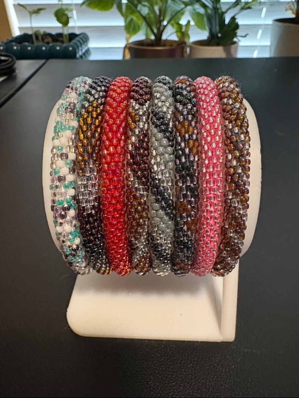 Sashka Handmade Glass Beaded Bracelets.Made in Nepal-Supports Feed Our Families